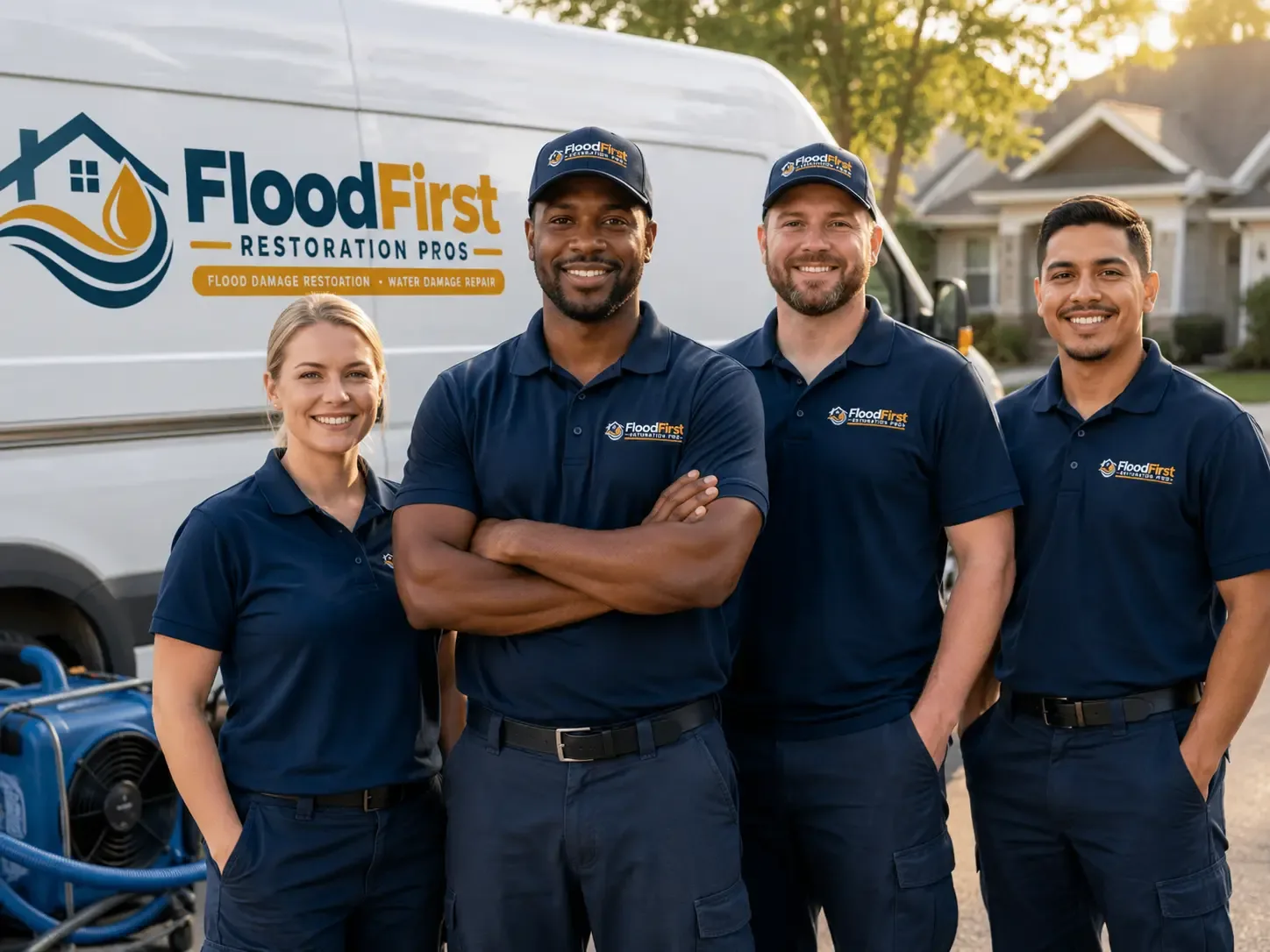 Flood Damage Restoration company in Woodworth, LA